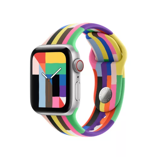 Apple Watch 40mm Band: Pride Edition Sport Band - S/M (SEASONAL)