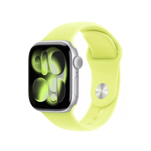 Apple Watch 42mm Band:  Neon Yellow Sport Band - S/M - SEASONAL