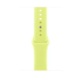   Apple Watch 46mm Band:  Neon Yellow Sport Band - S/M - SEASONAL