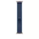 Apple Watch 49mm Loop:  Blue/Bright Blue Trail Loop - M/L - Natural Titanium Finish