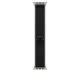Apple Watch 49mm Loop:  Black/Charcoal Trail Loop - S/M - Natural Titanium Finish