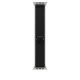 Apple Watch 49mm Loop:  Black/Charcoal Trail Loop - M/L - Natural Titanium Finish