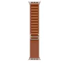 Apple Watch 49mm Loop:  Terra Cotta Alpine Loop - Medium - Natural Titanium Finish