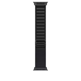   Apple Watch 49mm Loop:  Black Alpine Loop - Medium - Black Titanium Finish