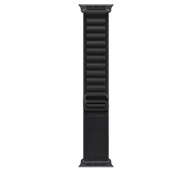   Apple Watch 49mm Loop:  Black Alpine Loop - Large - Black Titanium Finish