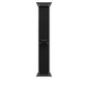 Apple Watch 49mm Loop:  Black/Charcoal Trail Loop - M/L - Black Titanium Finish
