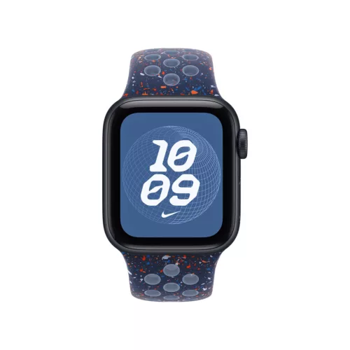 Apple Watch 40mm Band:  Blue Ribbon Nike Sport Band - M/L