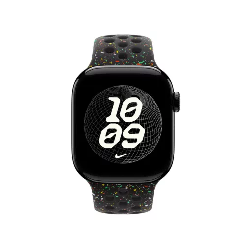 Apple Watch 42mm Band:  Midnight Black Nike Sport Band - M/L