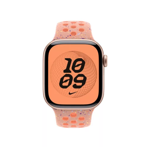 Apple Watch 42mm Band:  Alpenglow Pink Nike Sport Band - M/L