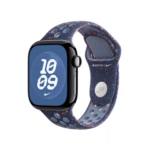 Apple Watch 42mm Band:  Blue Ribbon Nike Sport Band - M/L