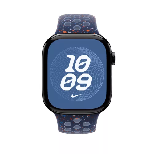 Apple Watch 46mm Band:  Blue Ribbon Nike Sport Band - S/M