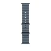 Apple Watch 49mm Band:  Anchor Blue Ocean Band - Black Titanium Finish