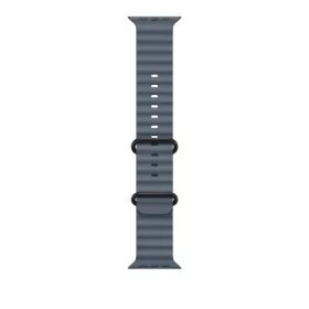  Apple Watch 49mm Band:  Anchor Blue Ocean Band Extension - Black Titanium Finish