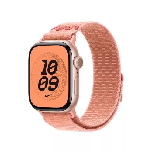 Apple Watch 42mm Loop:  Alpenglow Pink Nike Sport Loop