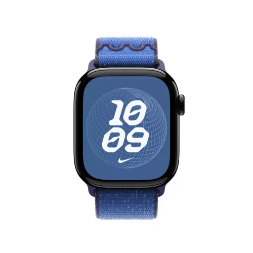 Apple Watch 42mm Loop:  Blue Ribbon Nike Sport Loop