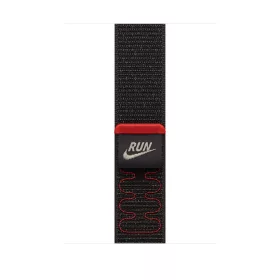 Apple Watch 46mm Loop:  Midnight Black Nike Sport Loop
