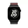 Apple Watch 46mm Loop:  Midnight Black Nike Sport Loop