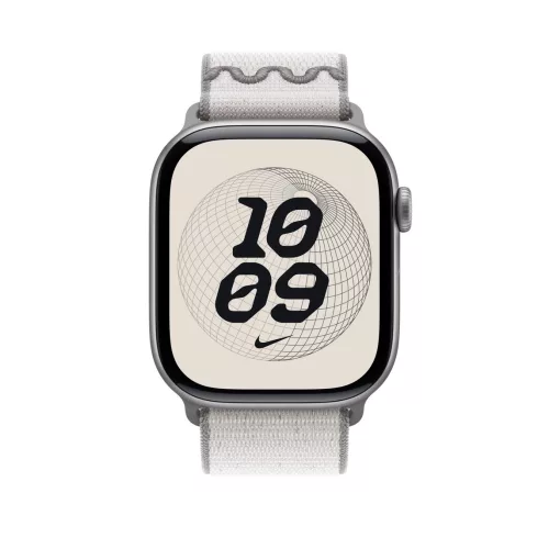Apple Watch 46mm Loop:  Veiled Grey Nike Sport Loop