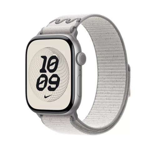 Apple Watch 46mm Loop:  Veiled Grey Nike Sport Loop