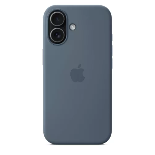 Apple iPhone 17 Silicone Case with MagSafe - Anchor Blue