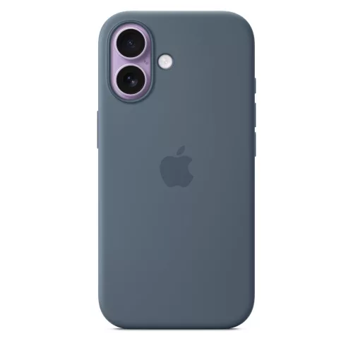 Apple iPhone 17 Silicone Case with MagSafe - Anchor Blue