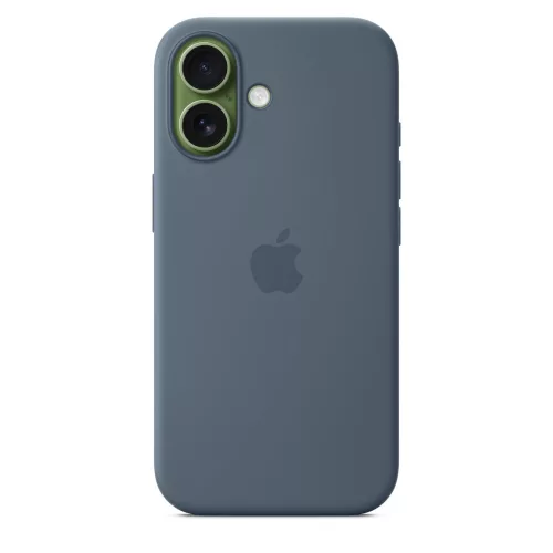 Apple iPhone 17 Silicone Case with MagSafe - Anchor Blue