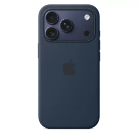 Apple iPhone 17 Pro Silicone Case with MagSafe – Midnight