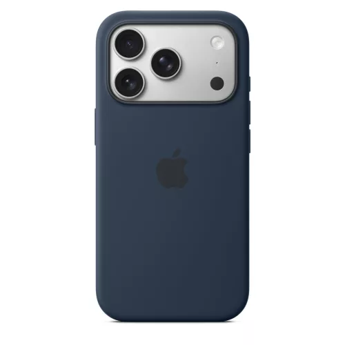 Apple iPhone 17 Pro Silicone Case with MagSafe – Midnight