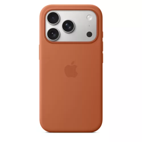 Apple iPhone 17 Pro Silicone Case with MagSafe – Terra Cotta