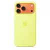 Apple iPhone 17 Pro Max Silicone Case with MagSafe – Neon Yellow