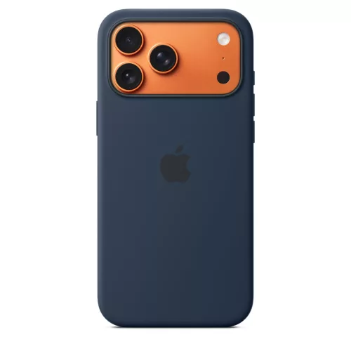 Apple iPhone 17 Pro Max Silicone Case with MagSafe – Midnight