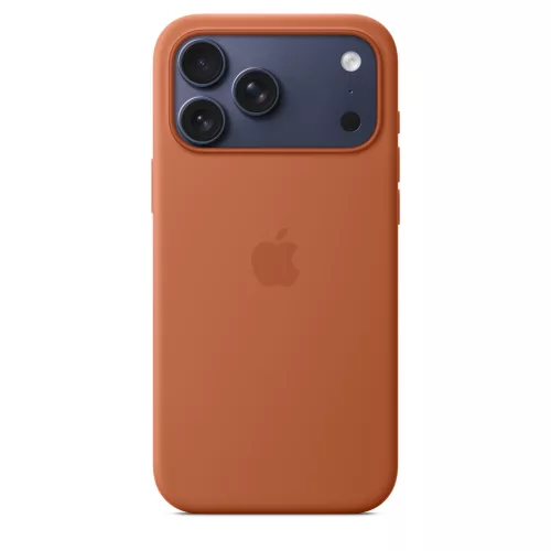 Apple iPhone 17 Pro Max Silicone Case with MagSafe – Terra Cotta