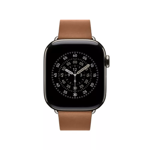 Apple Watch 42mm Modern Buckle: Caramel Modern Buckle - Large