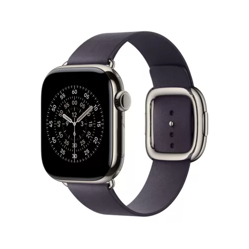 Apple Watch 42mm Modern Buckle: Midnight Purple Modern Buckle - Large