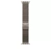 Apple Watch 49mm Loop:  Natural Titanium Milanese Loop - Large