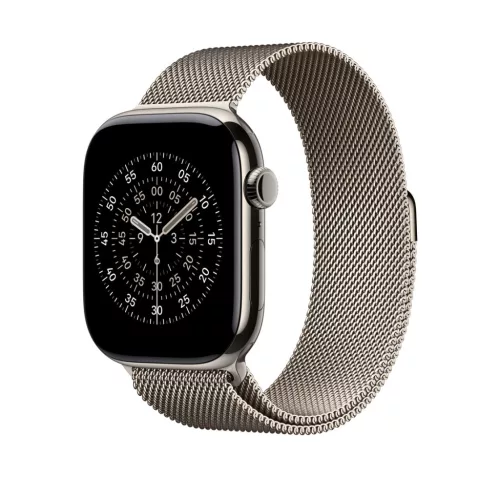 Apple Watch 46mm Loop:  Natural Milanese Loop - S/M