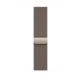 Apple Watch 46mm Loop:  Natural Milanese Loop - M/L