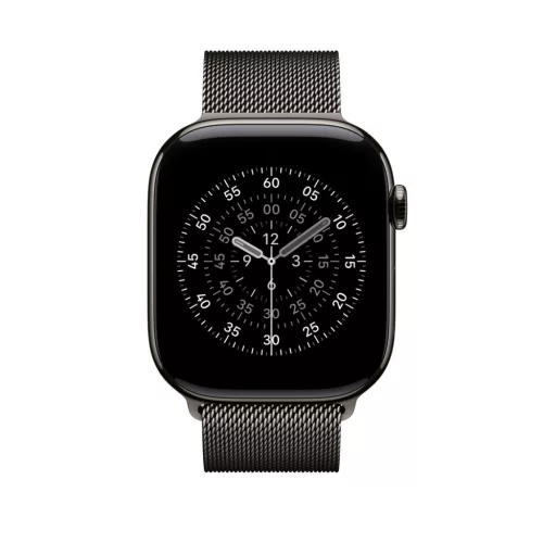Apple Watch 46mm Loop:  Slate Milanese Loop - S/M