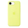 Apple iPhone 16e Silicone Case – Neon Yellow - SEASONAL