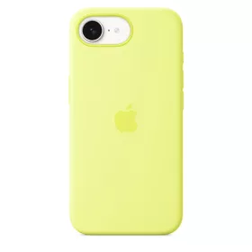 Apple iPhone 16e Silicone Case – Neon Yellow - SEASONAL