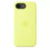 Apple iPhone 16e Silicone Case – Neon Yellow - SEASONAL