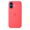 Apple iPhone 17 Silicone Case with MagSafe - Bright Guava (SEASONAL)