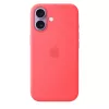 Apple iPhone 17 Silicone Case with MagSafe - Bright Guava (SEASONAL)