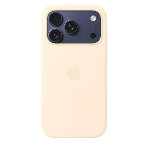 Apple iPhone 17 Pro Silicone Case with MagSafe - Vanilla (SEASONAL)
