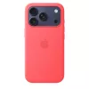Apple iPhone 17 Pro Silicone Case with MagSafe - Bright Guava (SEASONAL)
