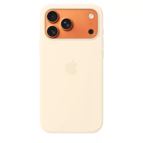 Apple iPhone 17 Pro Max Silicone Case with MagSafe - Vanilla (SEASONAL)
