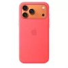 Apple iPhone 17 Pro Max Silicone Case with MagSafe - Bright Guava (SEASONAL)