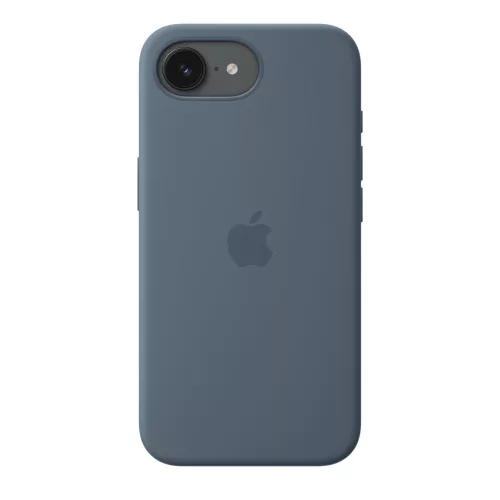 Apple iPhone 17e Silicone Case with MagSafe - Anchor Blue