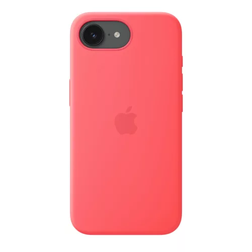 Apple iPhone 17e Silicone Case with MagSafe - Bright Guava