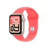 Apple Watch 40mm Sport Band: Bright Guava Sport Band - S/M (SEASONAL)